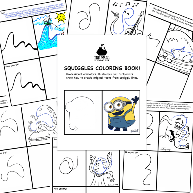promo squiggle collage